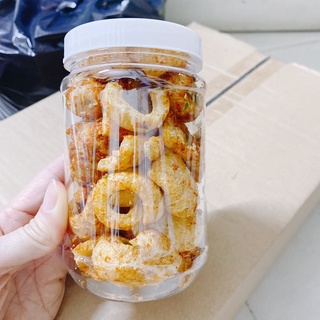 Da heo sấy giòn trộn sate 100gram