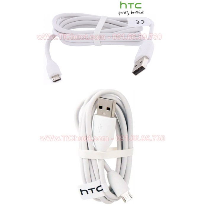 [ZIN THEO MÁY] Cáp USB HTC One, Desire chuẩn MicroUSB