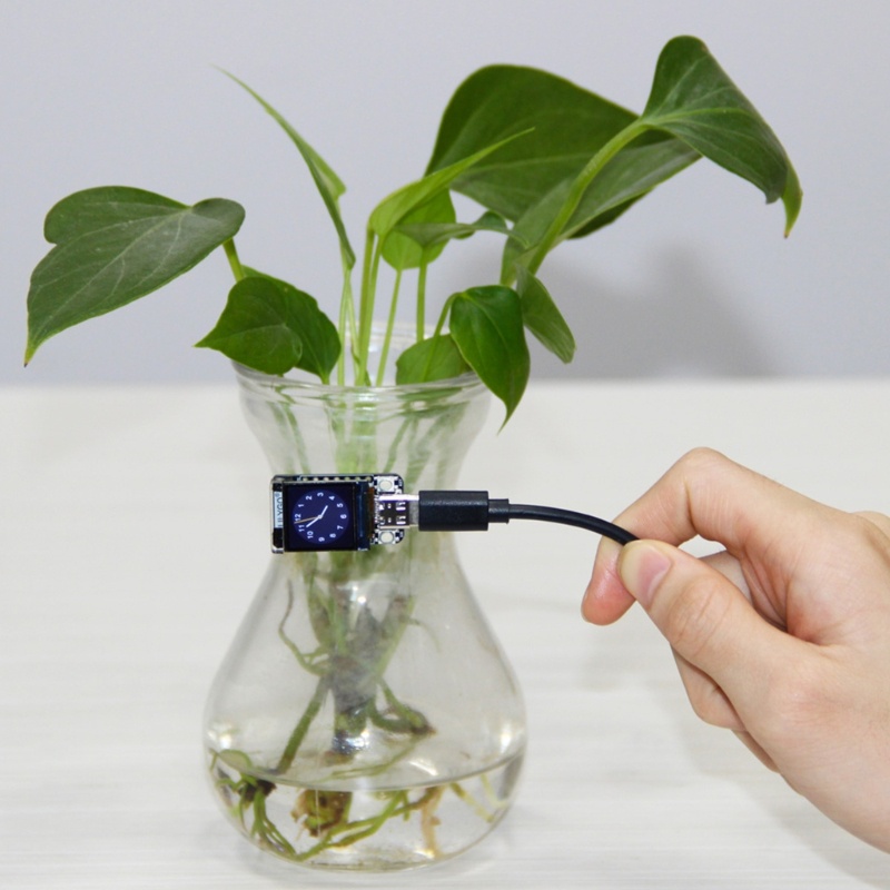 Bảng Mạch WiFi Màn Hình LCD Không Dây T-QT ESP32-S3 GC9107 0.85 inch