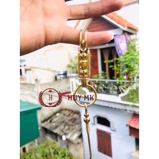 móc khoá thủ công phật vàng