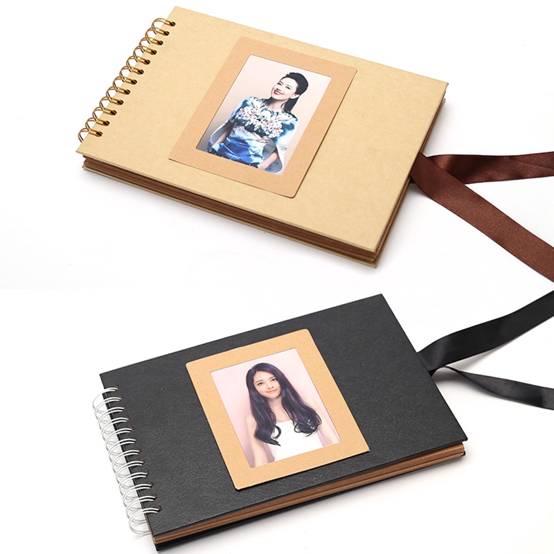 Album đựng ảnh/Cuốn tập ảnh/nhật ký làm bằng giấy bìa cứng phù hợp làm quà cưới/kỷ niệm DIY