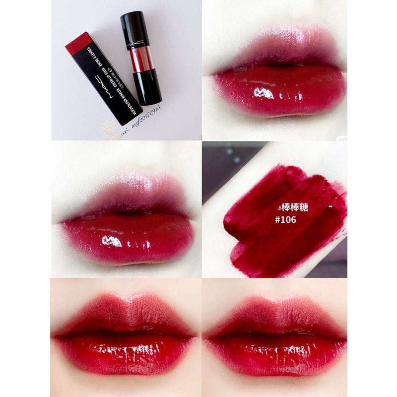 Son Bóng Dạng Lỏng Mac Lollipop 106# 104#