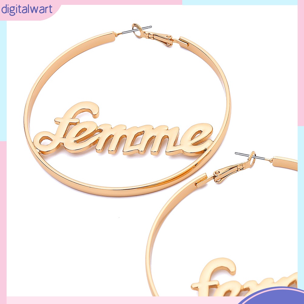 Khuyên tai dạng vòng thời trang dành cho phái nữ