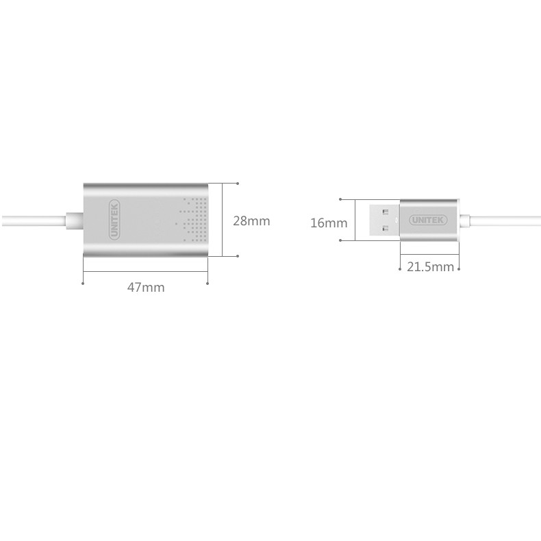 Thiết bị hỗ trợ kết nối usb ra âm thanh USB Sound Unitek Y-247