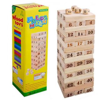 Bộ trò chơi rút gỗ WOOD TOYS (loại lớn)