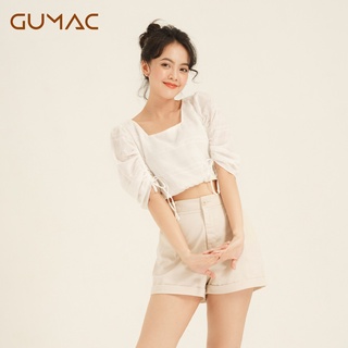 Áo croptop rút tay AA817 GUMAC