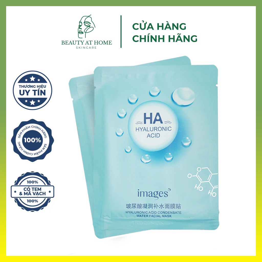 Mặt nạ cấp nước HA Images bổ sung dưỡng chất giúp da mọng nước nội địa Trung chính hãng – Beauty at home