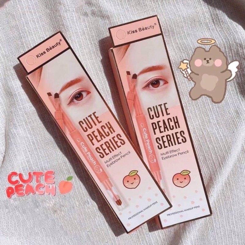 Chì Kẻ Mày 2 Đầu Kiss Beauty | BigBuy360 - bigbuy360.vn