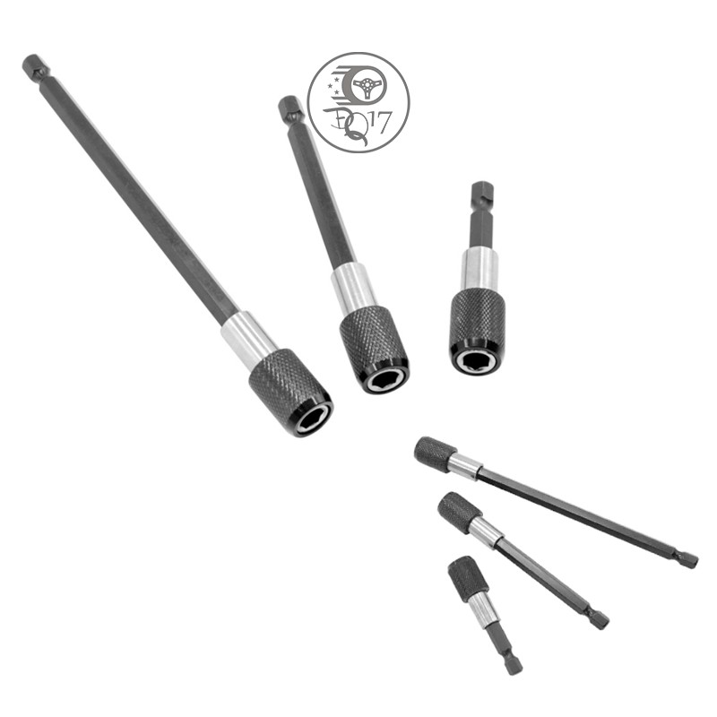 [ BỘ 3 ĐẦU NỐI TÔ VÍT, BẮN VÍT DÀI 150MM ] 100% NHƯ HÌNH - ĐẦU LỤC GIÁC THAY NHANH