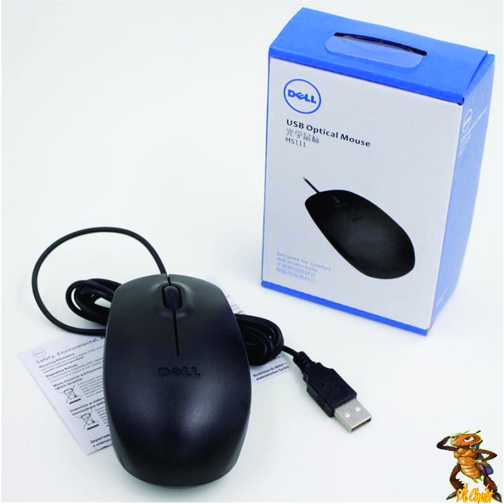 Chuột có dây usb, chuột quang 3d dell chất lượng cao giá rẻ cho máy tính để bàn và máy tính xách tay