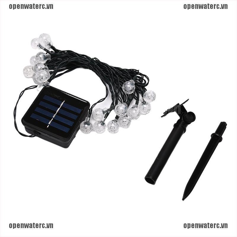 Dây Đèn Led Trang Trí Sân Vườn Dùng Năng Lượng Mặt Trời Xinh Xắn