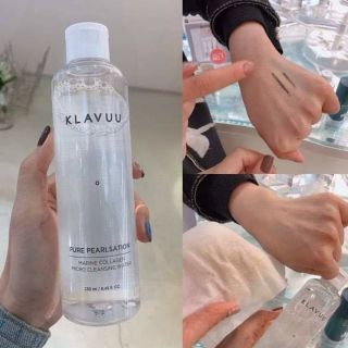 [ CÓ SẴN ] Nước tẩy trang Ngọc Trai Klavuu Pure Pearlsation Marine Collagen Micro Cleansing Water
