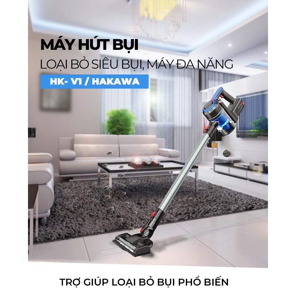 Máy hút bụi cầm tay HAKAWA - HK-V1 - Bảo hành chính hãng 2 năm