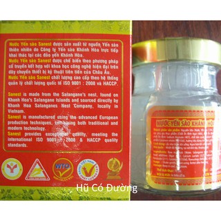 Yến Sanest Khánh Hòa bộ 10 hũ 70ml