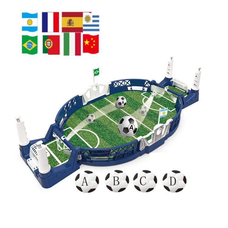 Bộ Đồ Chơi Bóng Đá Thu Nhỏ Trên Bàn – Đồ Chơi Đá Banh Trẻ Em Gia Đình - Football Table Sport - Super Game