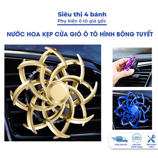 Sáp thơm ô tô hình bông tuyết, Nước hoa cài cửa gió điều hòa xe hơi