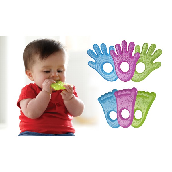 Gặm nướu gel hình bàn chân/bàn tay Munchkin