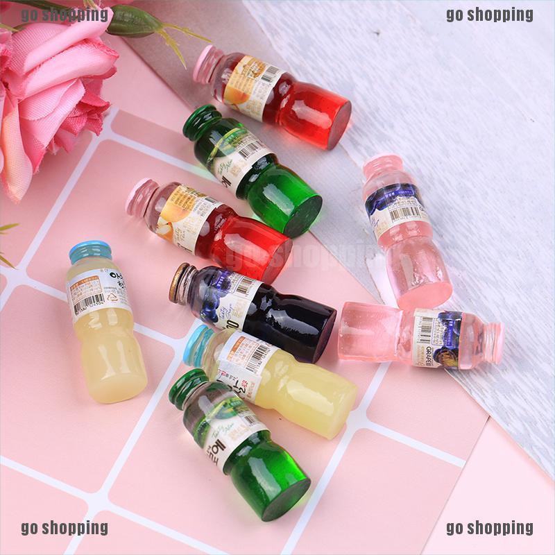 {go shopping}2Pcs dollhouse miniature drink props korean drinks miniature ornaments