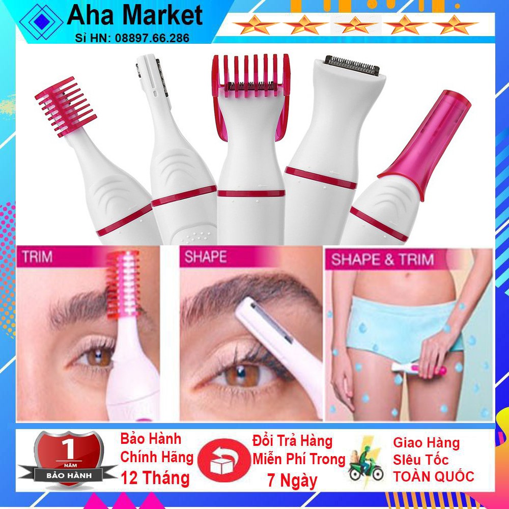 Máy Tỉa Lông Mày Thông Minh, Cắt Lông Chân, Lông Tay Lông Néch Cắt Tỉa Chân Mày , Vùng Kín