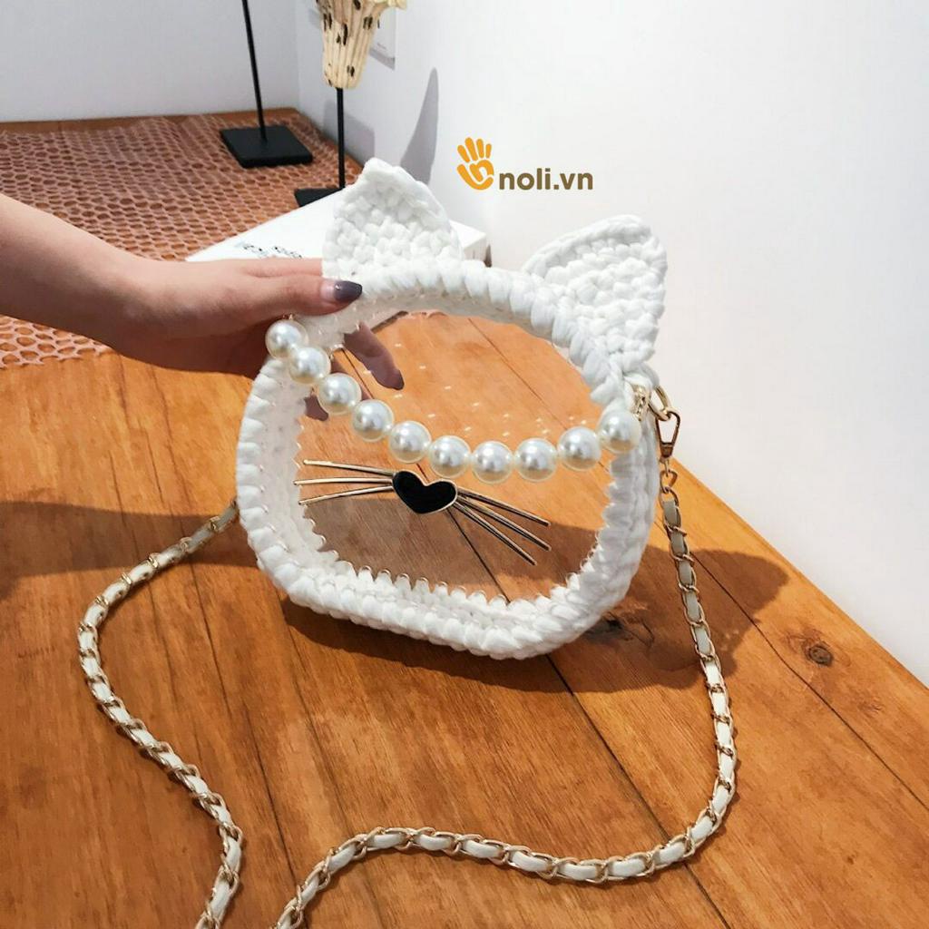 Mica mèo chuyên làm túi xách (2 tấm kèm râu mèo)