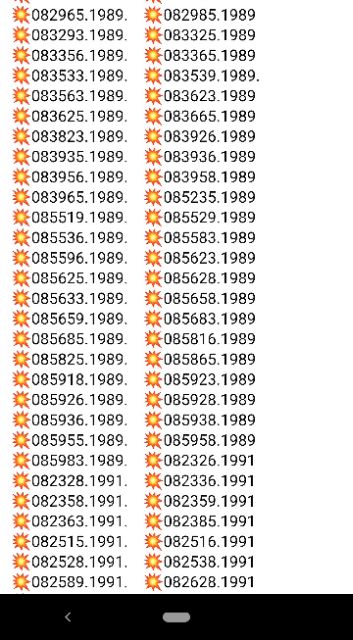 Sim Viettel năm sinh từ 1986 đến 1996.Ae tha hồ lựa chọn