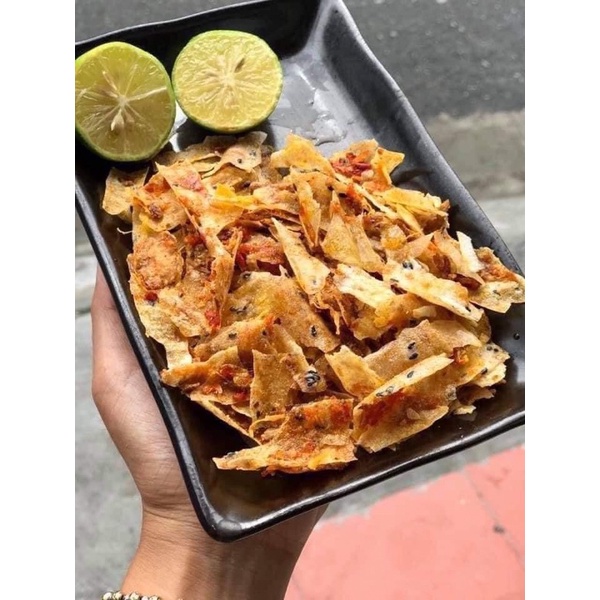 BÁNH TRÁNG NƯỚNG CUỘN MẮM RUỐC 🔥 ANH BẢY MẬP 🔥