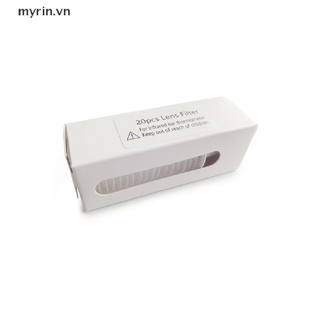 Set 20 Vỏ Bọc Bộ Lọc Nhiệt Kế Tai Braun Thermoscan