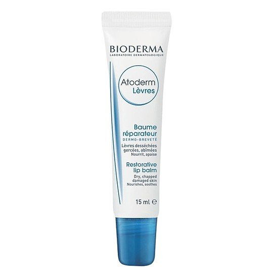 Gel Dưỡng Môi Làm Dịu Môi Bị Khô, Nứt Nẻ Và Tổn Thương Dị Ứng Bioderma Atoderm Lips Baume 15ml