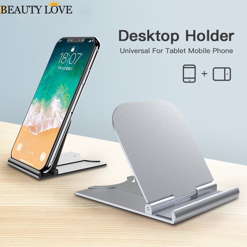 Giá Đỡ Điện Thoại / Máy Tính Bảng Mini Để Bàn Tùy Chỉnh Tiện Dụng