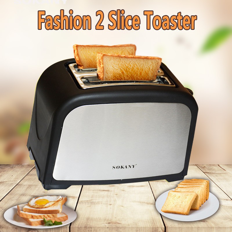 Máy nướng bánh mỳ Sandwich Sokany - 800W