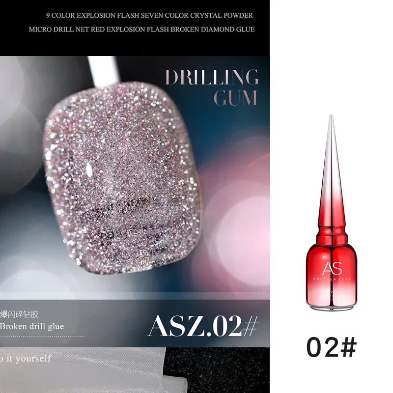 Sơn gel AS chính hãng set 9 - ASZ