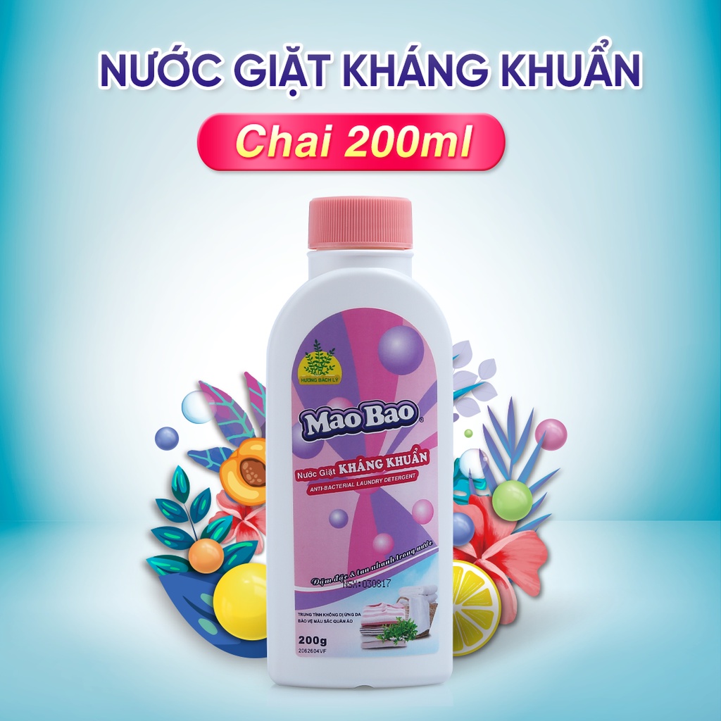 Nước Giặt Kháng Khuẩn Mao Bao 200g