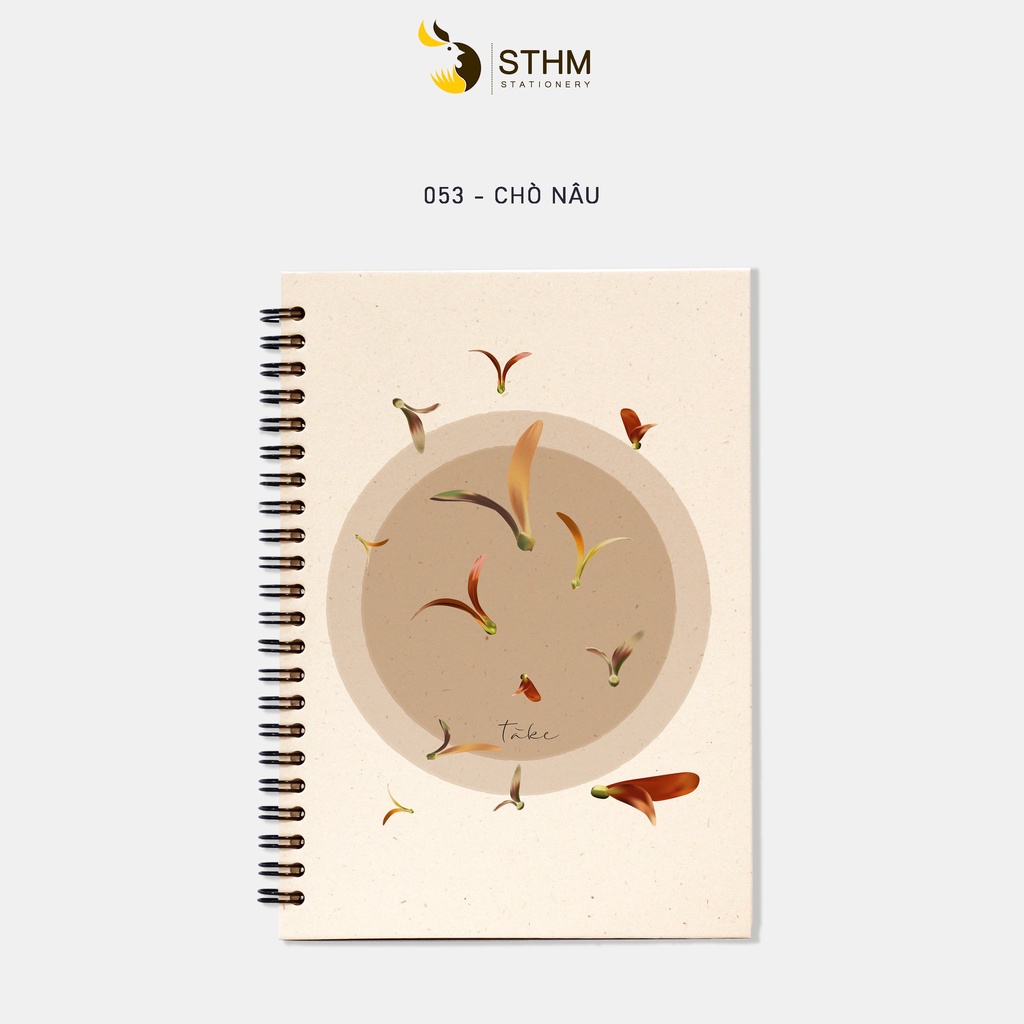 CHÒ NÂU - Sổ tay bìa cứng - A5 - 053 - STHM stationery