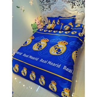 Bộ chăn ga gối clb bóng đá real madrid