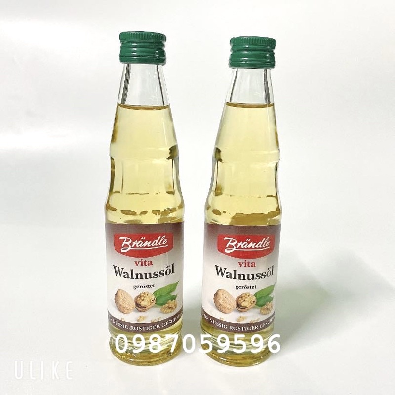 Dầu Óc Chó Đức 100ml cho bé ăn dặm GV03