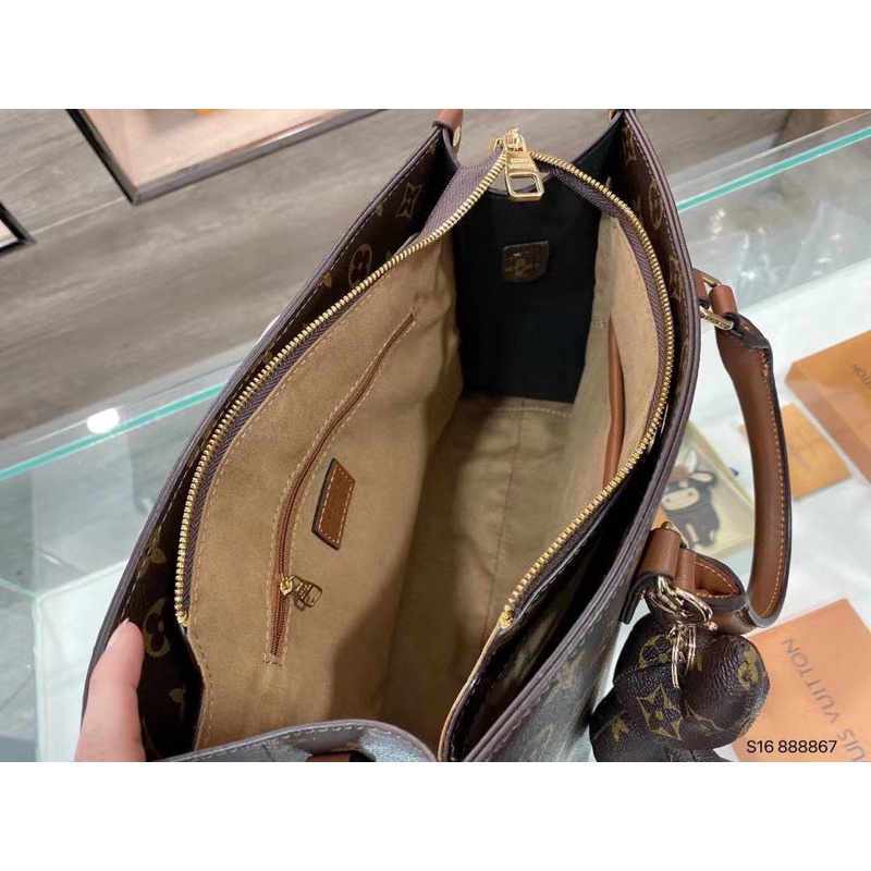 Túi Công sở LV SUPER Size 30cm Fullbox bill kèm gấu