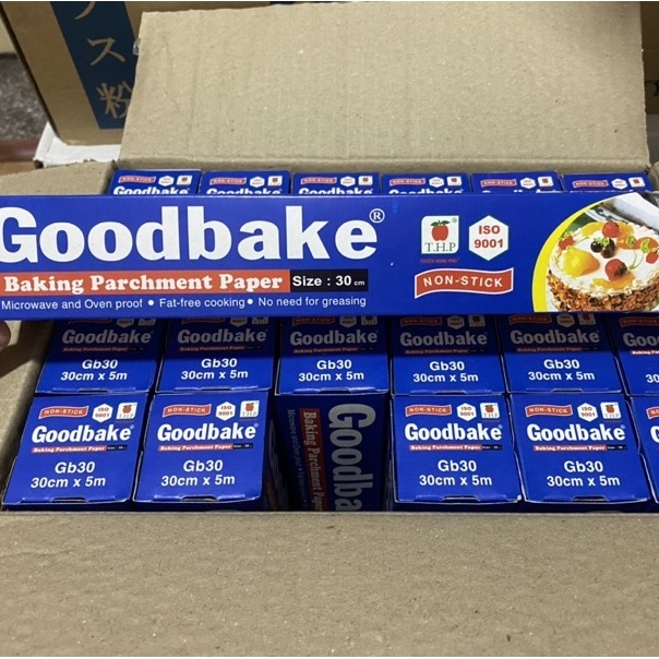 2 Cuộn Giấy Nến Goodbake Nhỏ Lót Nồi Chiên Không Dầu - Nướng Bánh Bông Lan - Cookie