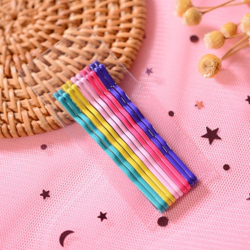 ( SET 10 CHIẾC ) Kẹp Ghim Tăm Nhiều Màu Dễ Thương Cute Hàn Quốc ( GIAO MÀU NGẪU NHIÊN )