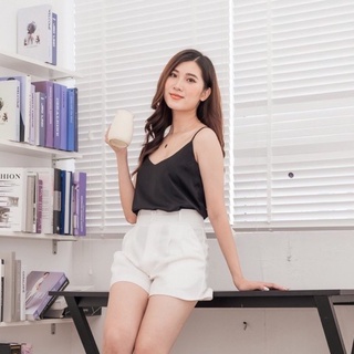 Áo hai dây nữ lụa, chất vải mát mịn,áo cổ tim