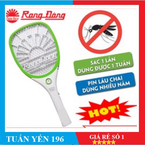 🐝Vợt bắt muỗi điện tử Rạng Đông RD01- Hàng chính hãng🐝