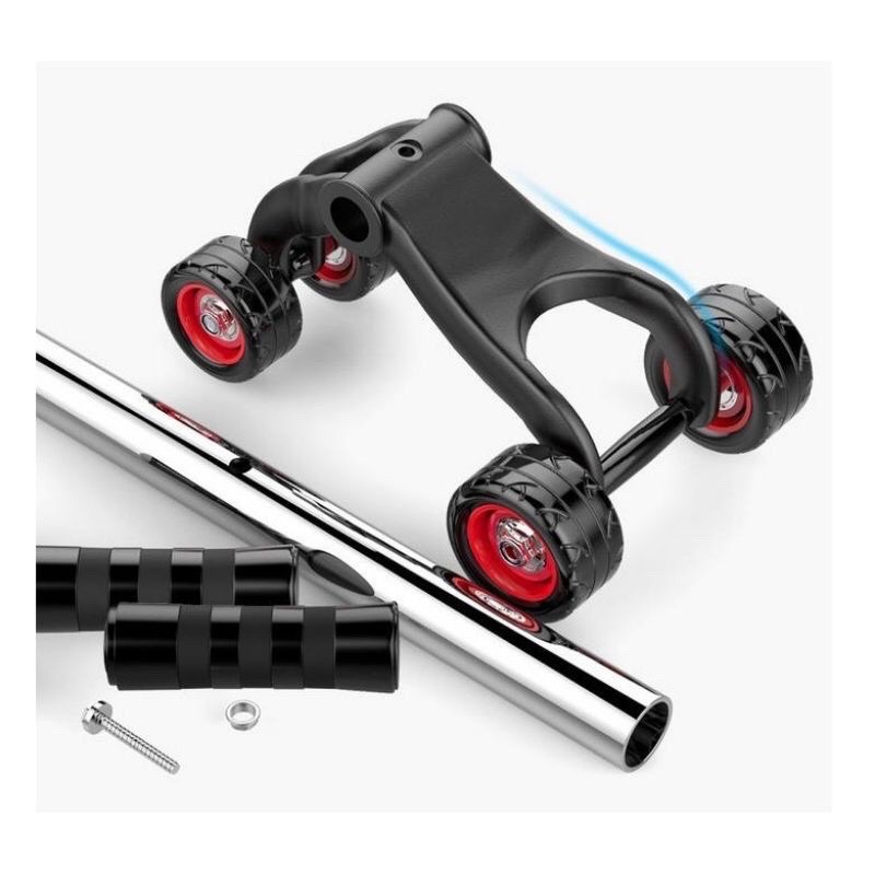 Con Lăn Tập Bụng 4 Bánh Cao Cấp Giảm Cân Hiệu Quả Cho Nam và Nữ Siêu Bền