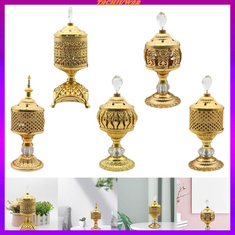 Giá đỡ đốt trầm hương bằng kim loại kiểu truyền thống Ả Rập