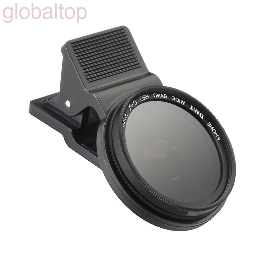 ZOMEi Phone Camera CPL Lens Mobile Phone Circular Polarizer Glass Filter Lens 37mm with Clip