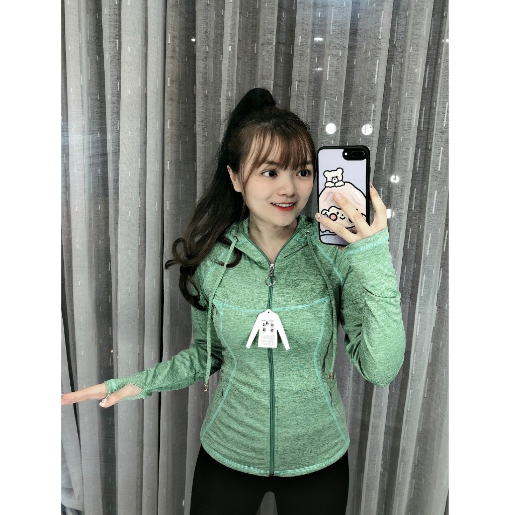 Áo khoác chống nắng nữ thun lạnh SLINE, mát mẻ thoáng khí tay xỏ ngón, 4 túi SUPER BULL - AK002 | BigBuy360 - bigbuy360.vn