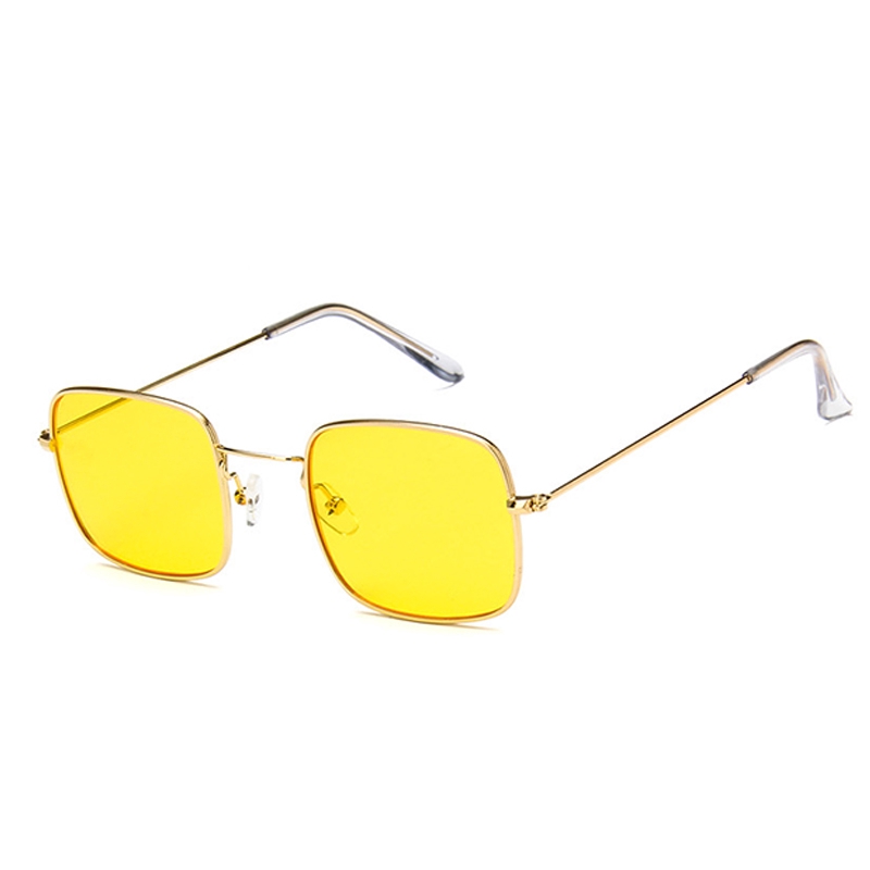 Kính Mát Gọng Vuông Nhỏ Trong Suốt Phong Cách Retro Thời Trang Cho Nam Và Nữ | BigBuy360 - bigbuy360.vn