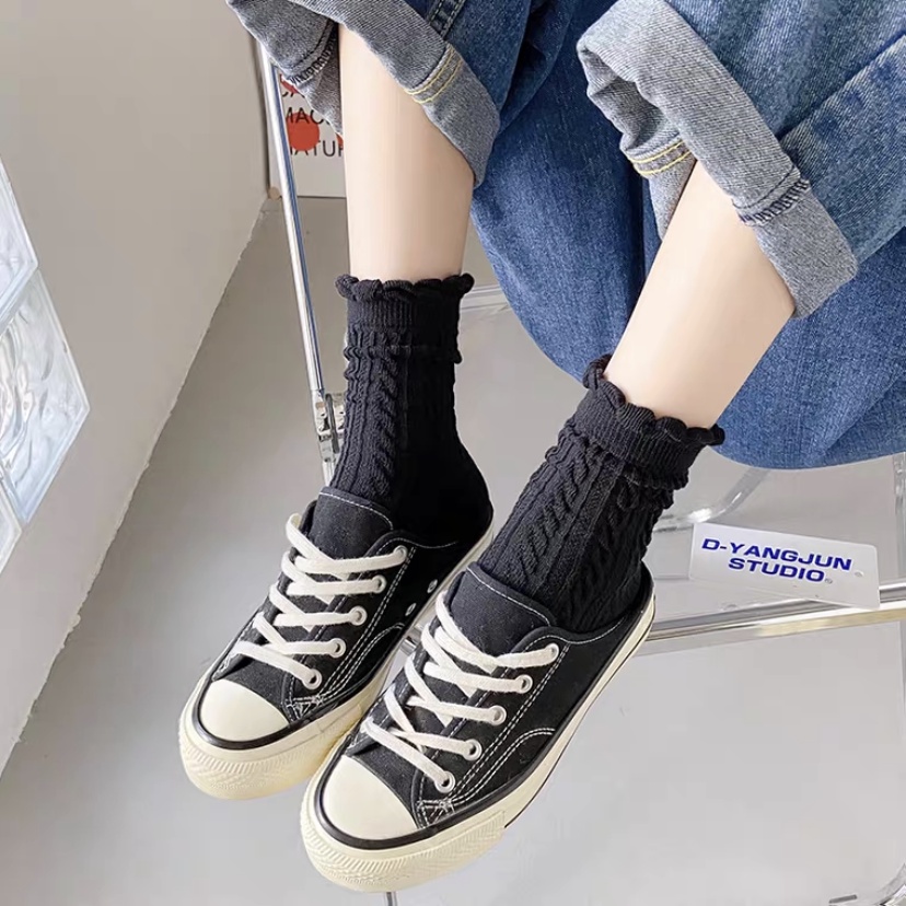 Vớ Cổ Vừa Thiết Kế Dễ Thương Phong Cách Nhật Hàn Thời Trang Cho Nữ