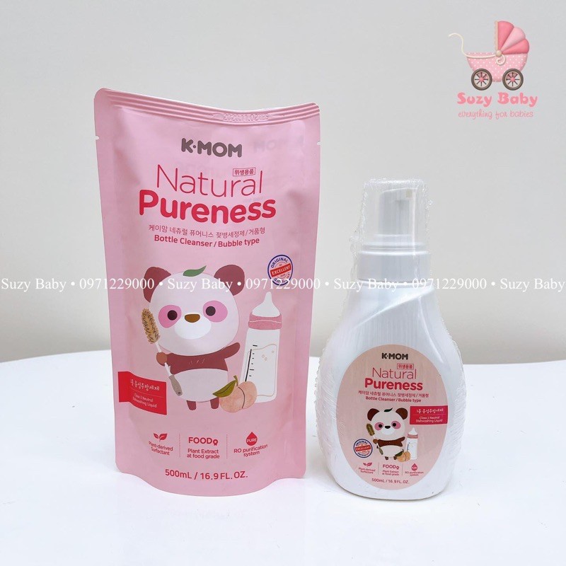 Nước rửa bình Mother-k hàn quốc