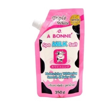 Muối Tắm Sữa Tẩy Da Chết A Bonné Spa Milk Salt 350gr - Giúp Da Mềm Mại, Mịn Màng | BigBuy360 - bigbuy360.vn