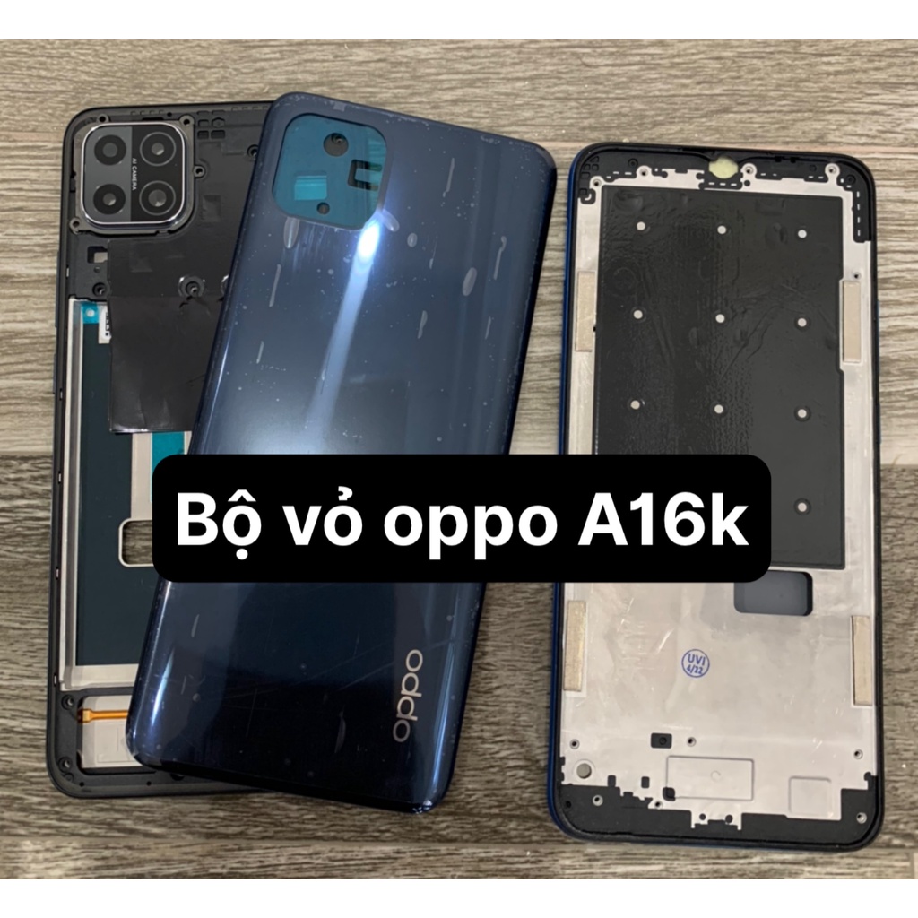 Bộ Vỏ, Miếng lưng điện thoại zin oppo A16k