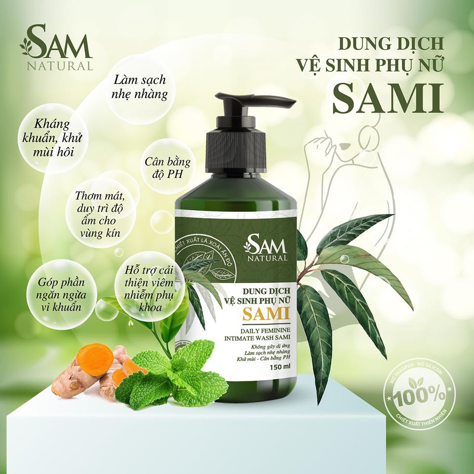 Dung dịch vệ sinh Sami - Sam Natural